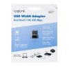 LogiLink Adapter bezprzewodowy USB WLAN, 11ac, 650Mbit
